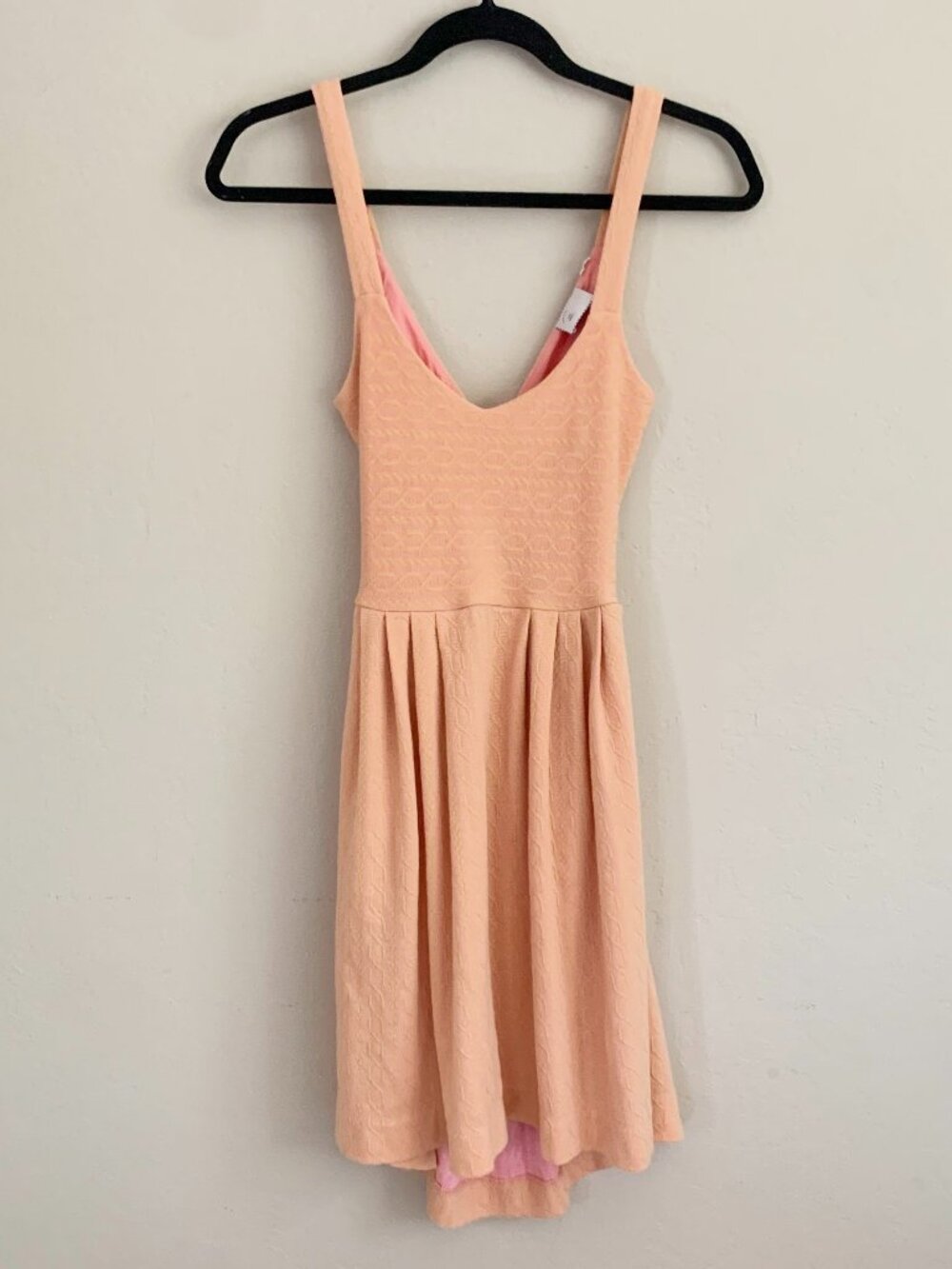 Anthropologie Postage Stamp Cross Back Dress • Women’s Small